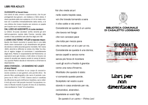 giornata della memoria - Comune di Casaletto Lodigiano