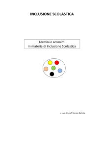 inclusione scolastica