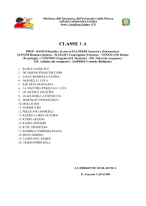 ELENCHI ALINNI PRIME DA PUBBLICARE