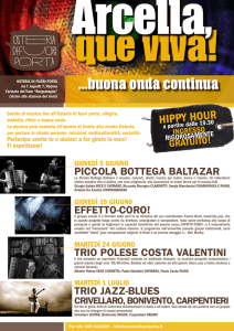 buona onda continua - Osteria di fuori porta