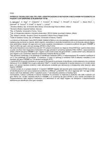p209 approcci tecnologici multipli per l`identificazione di mutazioni e