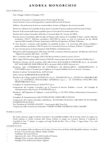 CV Monorchio - Lab