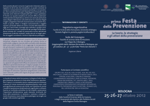 della Prevenzione - CESAF