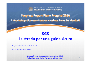 SGS La strada per una guida sicura