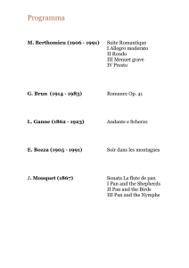 Programma - Conservatorio di Trapani