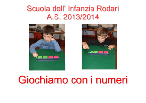 Giochiamo con i numeri