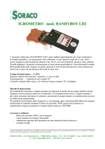 IGROMETRO mod. HANDYBOY LD2