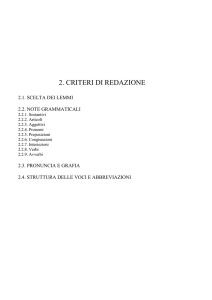 2. criteri di redazione - Digilander