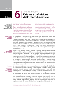Thomas Hobbes, Origine e definizione dello Stato