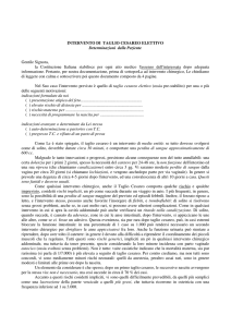 Consenso al taglio cesareo