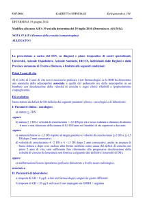 DETERMINA 19 giugno 2014 Modifica alla nota AIFA 39 cui alla
