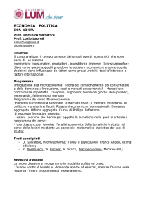 economia politica