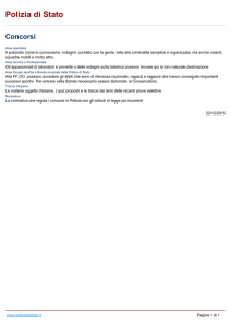 Polizia di Stato Concorsi