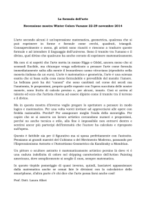 La formula dell`arte Recensione mostra Winter Colors Varazze 22