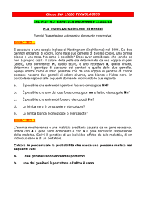 Classe IVA LICEO TECNOLOGICO Lez. N.1