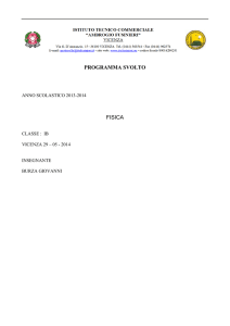 Fisica - ITE Fusinieri