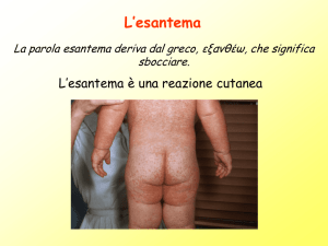 Diapositiva 1 - Corso di Laurea in Infermieristica