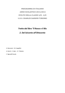Tratto dal libro “Il Rosso e il Blu 2. Dal Seicento all