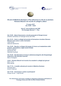 Romano Bianchi nel ricordo di colleghi e allievi