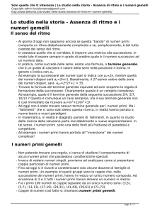 I numeri primi gemelli - Solo quello che ti interessa