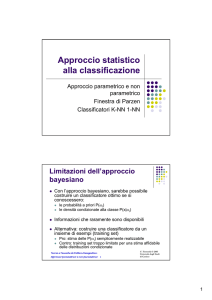 Approccio parametrico e non parametrico