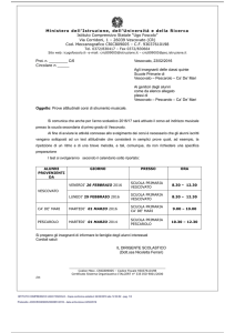 Ministero dell`Istruzione, dell`Università e della Ricerca Istituto
