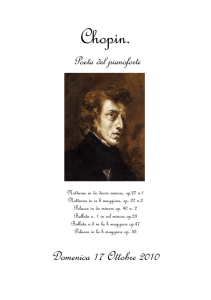 Chopin. - La Taverna del Ricetto