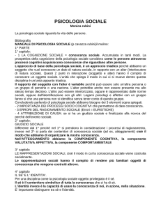 psicologia sociale