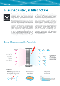 Plasmacluster, il filtro totale