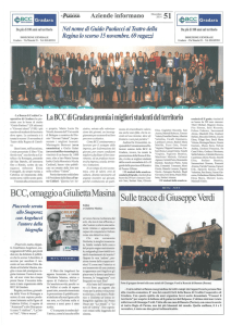 BCC, omaggio a Giulietta Masina Sulle tracce di Giuseppe Verdi
