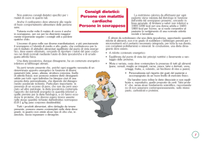 Consigli dietetici cardiopatie - Medici Insieme Vicenza Medicina di