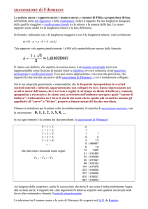 successione di Fibonacci