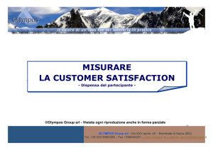 Dispensa del corso di formazione "Misurare la