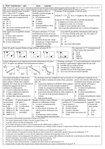 calorimetria test A