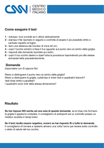 Come eseguire il test Domande Risultato