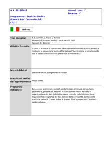 Programma - Medicina Unict