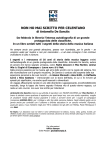non ho mai scritto per celentano