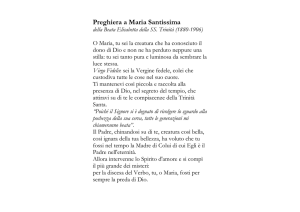 Preghiera a Maria Santissima