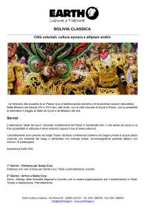 Programma Bolivia classica
