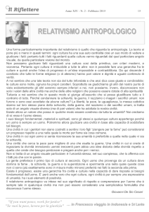relativismo antropologico
