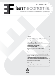 Impatto epidemiologico della patologia