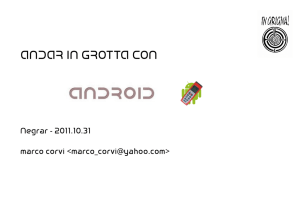 ANDAR IN GROTTA CON