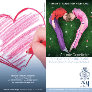 Brochure CPVT (, 5 MB) - Fondazione Salvatore Maugeri