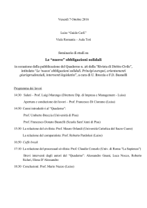 Le “nuove” obbligazioni solidali