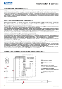Trasformatori di corrente
