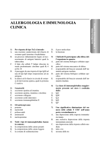 allergologia e immunologia clinica