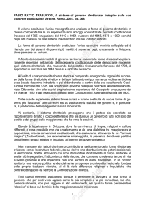 FABIO RATTO TRABUCCO*, Il sistema di governo direttoriale