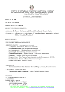ISTITUTO DI ISTRUZIONE SUPERIORE “CRISTOFORO MARZOLI