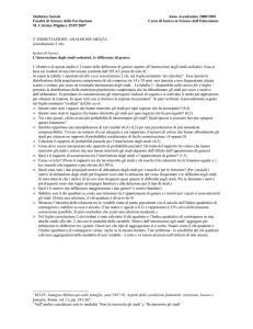 esercitazione 2 - Maria Cristina Migliore