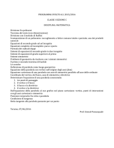 programma svolto mat 1c